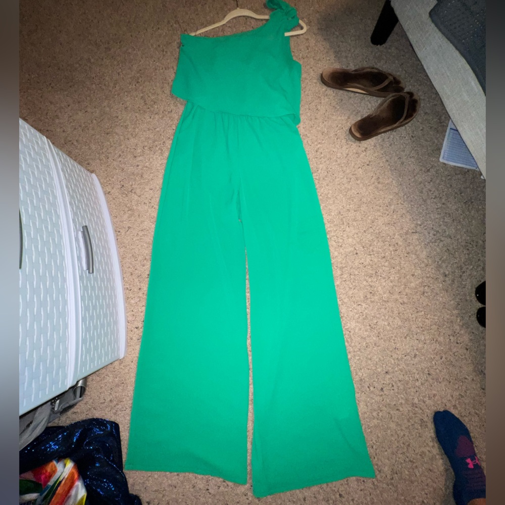 Green Jumpsuit